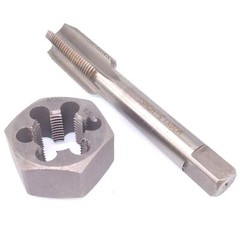 US Stock HSS M20 x 1.5mm Tap & 20×1.5mm Hexagon Die Metric Thread Right Hand Set
