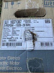 NEW Weg 003360S1BG56 3 HP 115/208 230 V60Hz 3-Phase General Purpose Motor