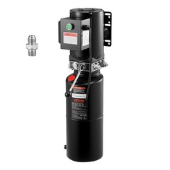 VEVOR Hydraulic Pump Power Unit AC 220V 10 Quart Single Acting Hydraulic Unit