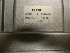 Jupiter Pneumatics Heavy Duty Filter 3/4″Port 10.24″High 3.54″ Wide 1050107522JP