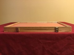 Oak Wood Display Case 18 x 24 x 2 for Arrowheads Knifes Collectibles & More