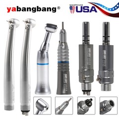 E-generator LED High Speed/Low Speed Handpiece Kit 2/4Hole Dental