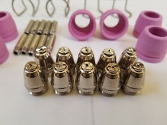 Amico 50 Amp CUT-50 Plasma Cutter Cutting Machine 30pcs Consumables Spacer Guide