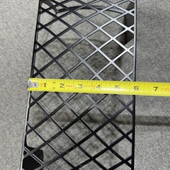 Sorel Shoe Stand Store Display Metal Black Grate Top Retail Graphic Logo
