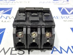 GE General Electric THQL32015 15 amp 3 pole plug in breaker 240 volt THQL chip