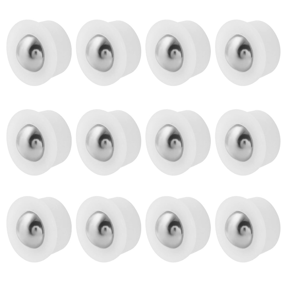 Litoexpe 12pcs Mini Ball Transfer Bearing Unit, Table Conveyor Caster…