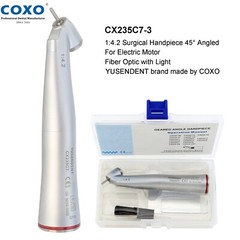 COXO C PUMA Electric Motor Dental 1:5 Handpiece 45 Degree Surgical Contra Angle