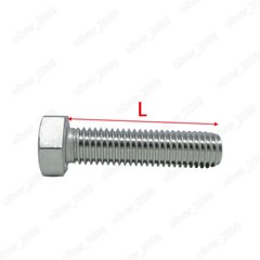 Fine Thread 304 Stainless Steel Hexagon Bolt Hex Head Cap Screws 10# 1/4 5/16