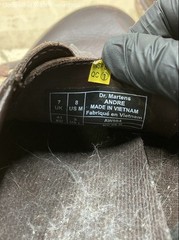 Dr. Martens Andre Dark Brown Leather Industrial Oxford Shoes Men’s Size 8