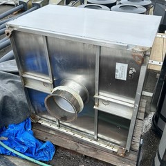 Captiveaire 42″x42″ Exhaust Hood Model 4224 VHB with 3 Skirt Panels