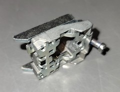 LOT OF 2 Schneider Electric ZB4BZ009 – Metal Latch, Mounting Base