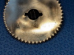 SE003-916 Medical Cast Saw Blade 2 Inch 2-Slot Pin-Head Stainless Steel A2