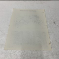 Shindaiwa 100 Electric Chainsaw Illustrated parts list original 1982