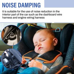 Electrical Wiring Loom Adhesive Tape Car Engine Noise Dampening Insulation Tape