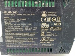 Puls MiniLine ML60.241 ML60241 Power Supply 1-Phase 24V 2.5A 60W Fast Shipping