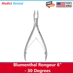 Dental Blumenthal Rongeur 6″ – 30 Degrees , Made in Germany – J&J Instruments