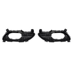 HECASA Fog Light Bezels LH & RH for Infiniti G37 2011-2015 Compatible