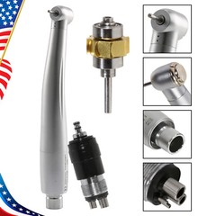 NSK QD-J Style Dental Fast High Speed Handpiece Push Quick Coupler 4Holes tta