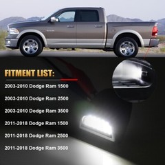18 SMD LED License Plate Lights for 1999-2013 Chevy GMC Cadillac 6000K White