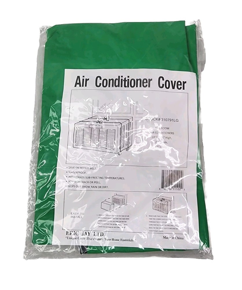 Outdoor Easy To Install 310791LG Green Air Conditioner Cover