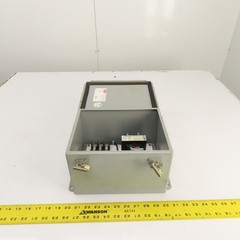 Hoffman A-10086CH 10″ x 8″ x 6″ Electrical Enclosure W/ .050kVA Transformer