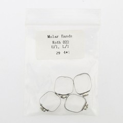 Dental Orthodontic Roth 022 1st Molar Buccal Tube Prewelded Bands U2L1 U3L2 U1L1