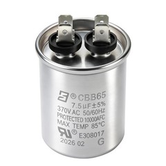 Uimoso Condenser Fan Motor with Capacitor 1/3HP 1075RPM 208-230V CW/CCW Rotation
