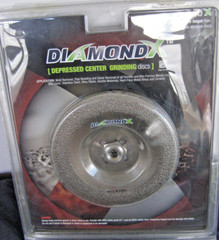 CGW DiamondX Depressed Center Grinding Disc 6″ x 5/8-11 for Cutting and Grinding