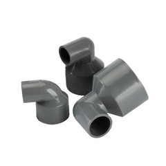 PVC 90° Elbow Reducing Pipe Fitting Reducer Socket Coupling I.D. 20mm to 110mm