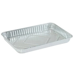 1/4 Size Sheet Cake Aluminum Foil Pan 25/PK -Disposable Quarter Size Trays