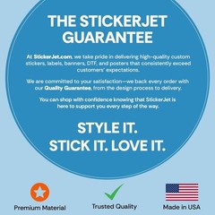 Stickerjet ANSI Style Warning Stickers – 5-Pack Self Adhesive Vinyl Signs