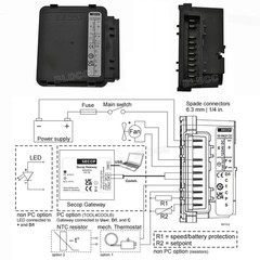 SECOP 12V/24V Electronic 101N2040 Controller for Micro BD1.4F Series Compressors
