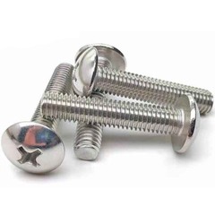 M5 – 0.8 Stainless Steel Phillips Truss Head Machine Screws Cross Recessed Bolts