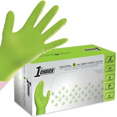 Ambidextrous 6 Mil Nitrile Gloves – Durable and Latex-Free for Mechanics (XL)