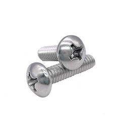 304 Stainless Steel Phillips Cross Pan Head Machine Screws 10# 12# 1/4 5/16 3/8