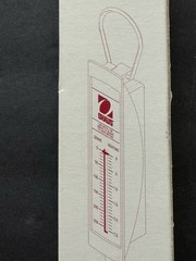Vintage Ohaus Spring Scale 8008 In Box USA Made Grams Newtons Dental Lab Hook