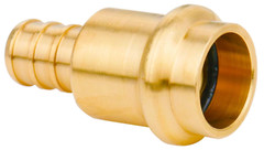 12 Pack 1/2″ Press Propress X 1/2″ PEX Adapter Crimp Fittings Brass Coupling Con