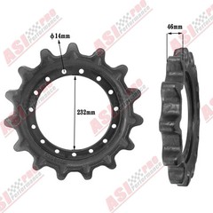 ASI 2x Drive Sprocket for Bobcat T450 T595 T590 T550 7204050 Gehl RT165
