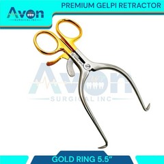 4.5in & 5.5in Gelpi Veterinary Surgical Retractors, Self-Retaining – Premium 2pk