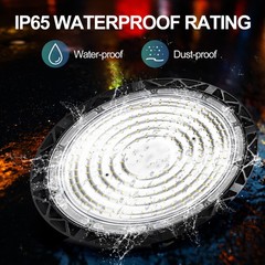 8-Pack 200W UFO LED High Bay Lights – Commercial Grade for Warehouses & Garages