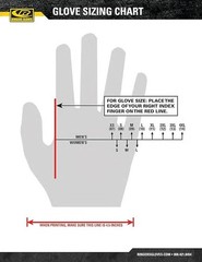 NEW X-Large Ringers Gloves 297-11 Roughneck Hi-Vis Cut Resistant Impact Gloves