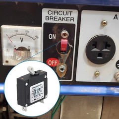 GLOSO J Type (A series) Hydraulic Magnetic Circuit Breaker, Rocker/Toggle, J1P