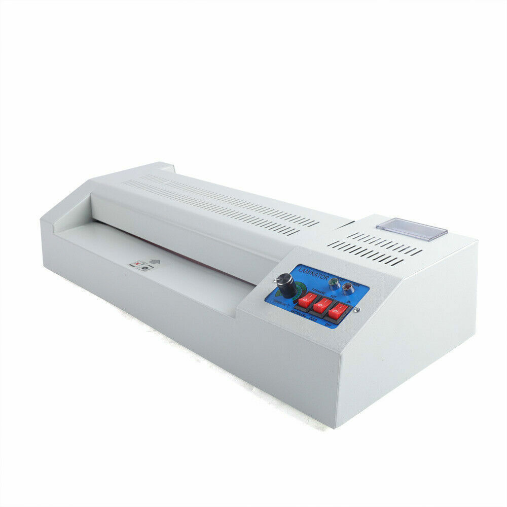 13″ Laminating Machine A3 A4 Thermal Laminator Machine 4 Roller Hot Cold Film