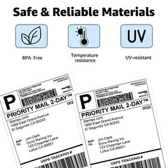 20Rolls 62mmx100mm DK-1202 Shipping Name Badge Labels Fit for Brother QL-1060N
