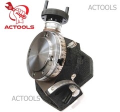 4″ Inch Tilting Rotary Table With 100 mm Self Centering Chuck And Backplate USA