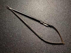 Aesculap BM005R Durogrip Castroviejo Micro Needle Holder – TC, 8.5″ Locking