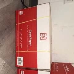 TRU RED Copy Paper 8.5 x 11 White 20lb 92 Bright 10 Reams TR56959