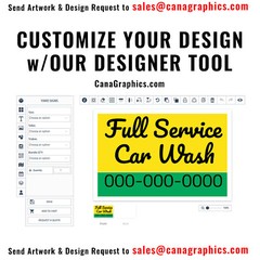 18×24 Custom Yard Sign – Stake Included – Quality Digital Print – USA Ship