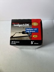 FastenMaster FMLL005-50 LedgerLOK Ledger Board Fastener, 5 Inches, 50-Count