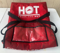 Authentic Pizza Hut Insulated Delivery Bag Rare Gig-Use